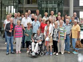 Besuchergruppe Grünauer Chor am 21./22.8.2018